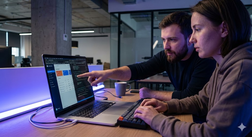 Professional web development for businesses